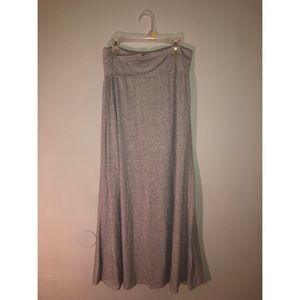 Grey Maxi Skirt